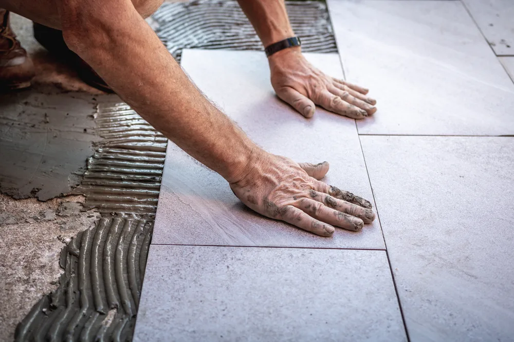 ceramic tile installation