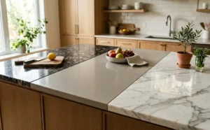 Choosing Kitchen Countertops: Granite, Quartz & Marble