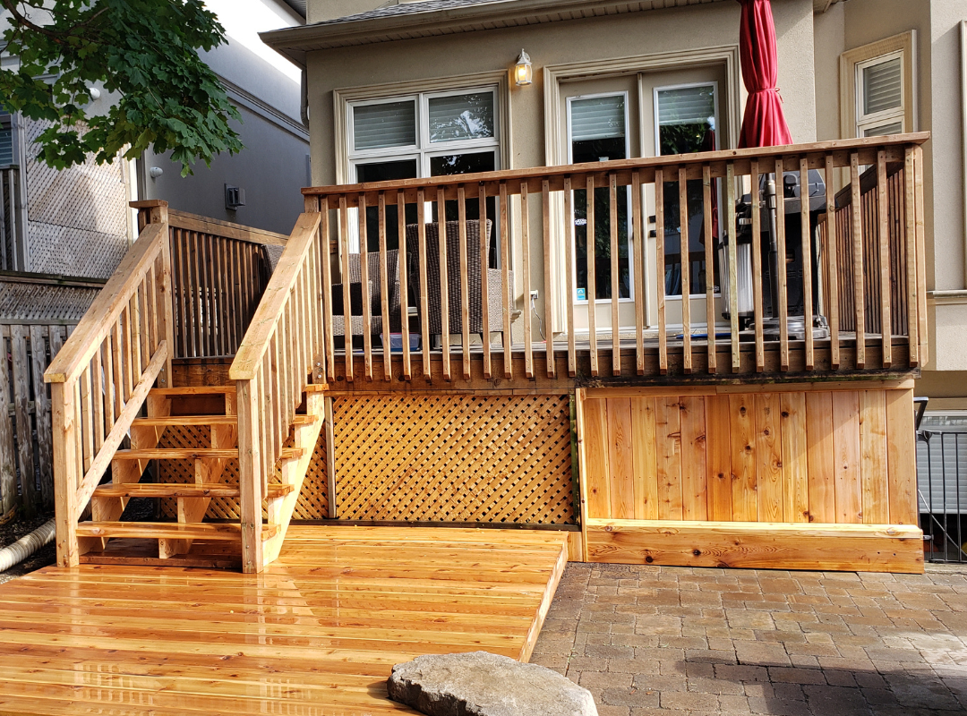deck addition by mprex inc.